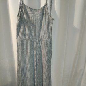 Love at First Sight -  Grey Ribbed Jumper